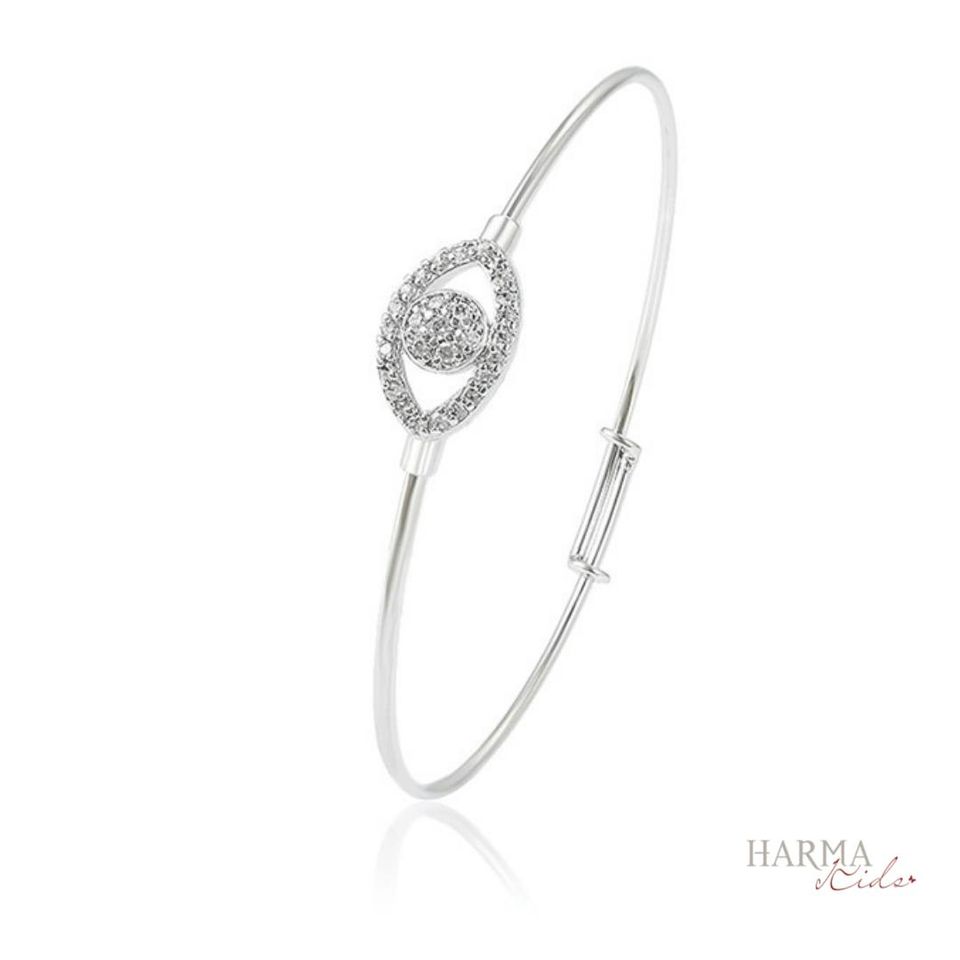 Harma girls jewelry Apple of my Eye Zirconia Adjustable Bracelet