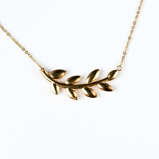 Harma Olive Branch of Hope Necklace - HARMA
