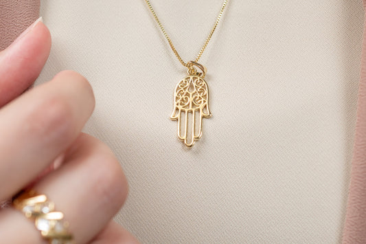 Traditional Hand of Fatima Necklace - HARMA