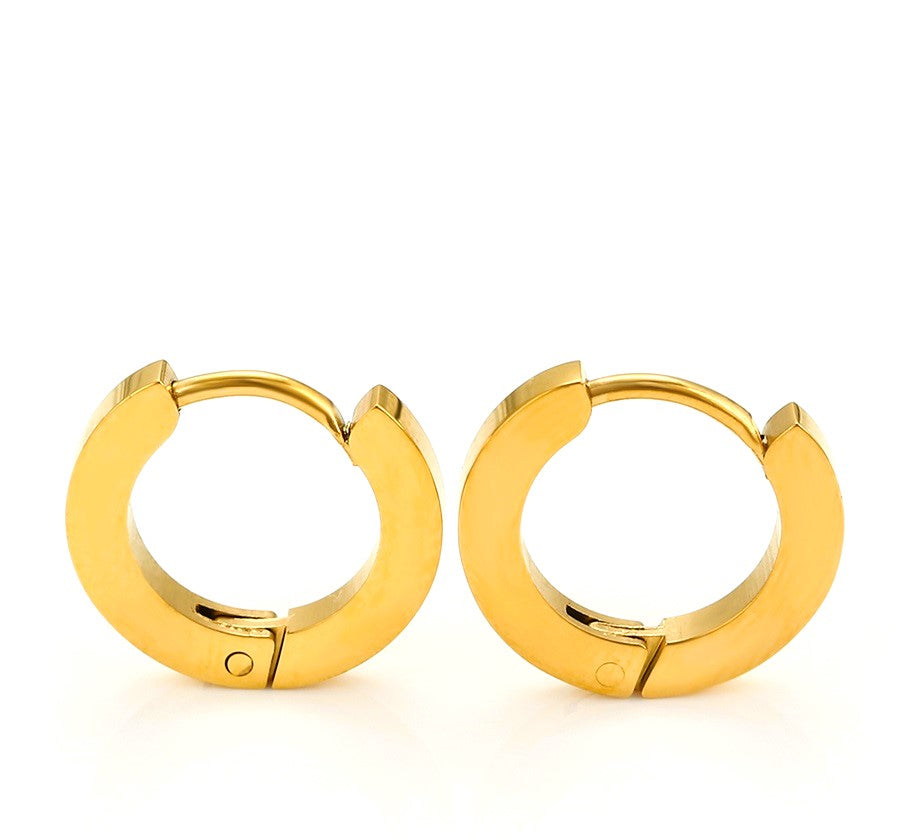 Harma jewelry 24k gold plated hoop earrings essentials