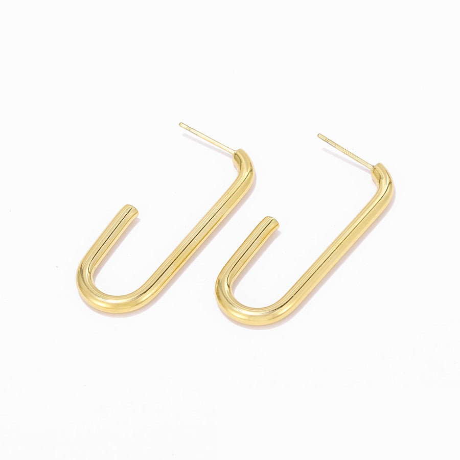 Harma jewelry Essential Paper Clip Stud Earrings